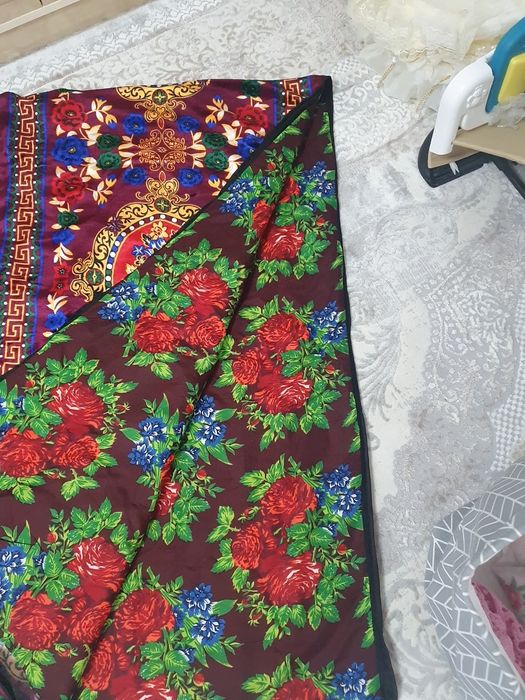 2 metrli kõrpacha tayyor holatda va yangi, yastiq jildi 4ta   yangi