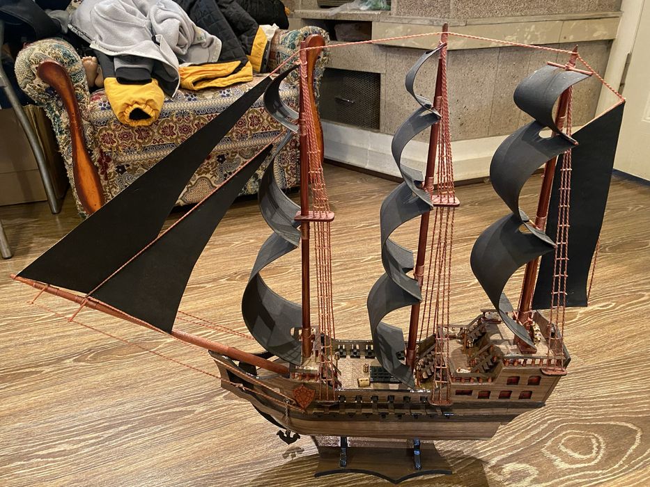 Модели парусных кораблей