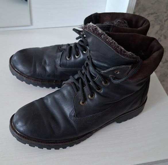 Продаются  кожаные ботинки