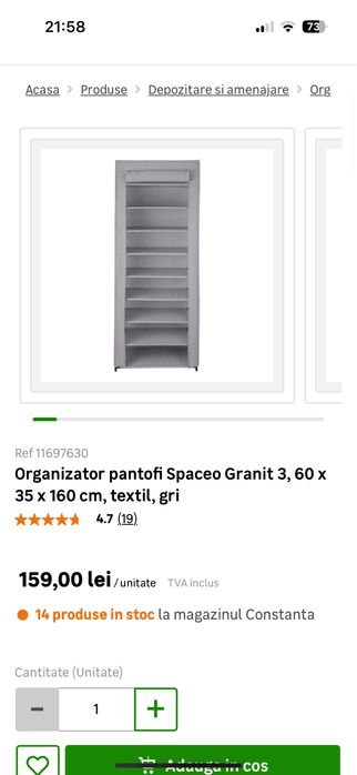 Pantofar mobil foarte incapator