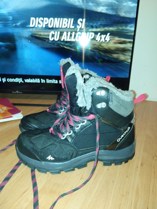 Ghete călduroase, impermeabile, dechatlon