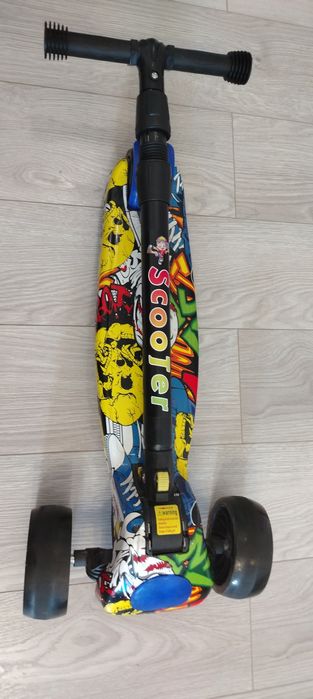 Складной самокат на 4-7 лет