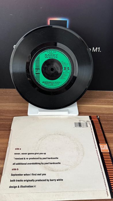 Disc de vinil Barry White - Never Gonna Give You Up (remix Paul Hardcastle)