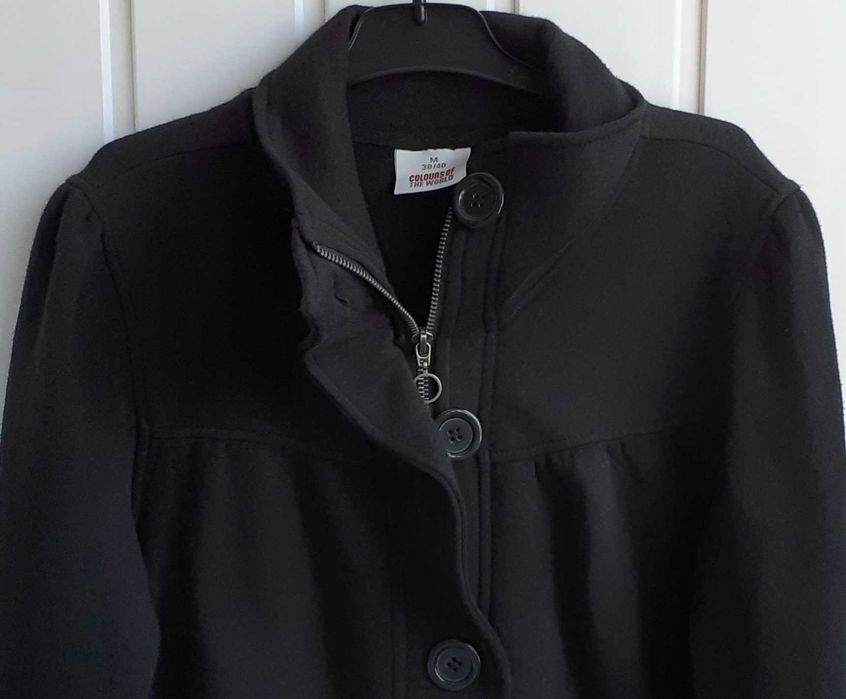 Trench sport, negru, mărimea 38