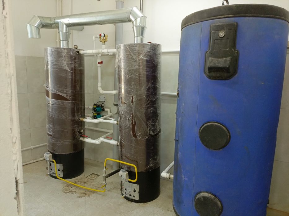 Универсальный котел газ, свет,дрова