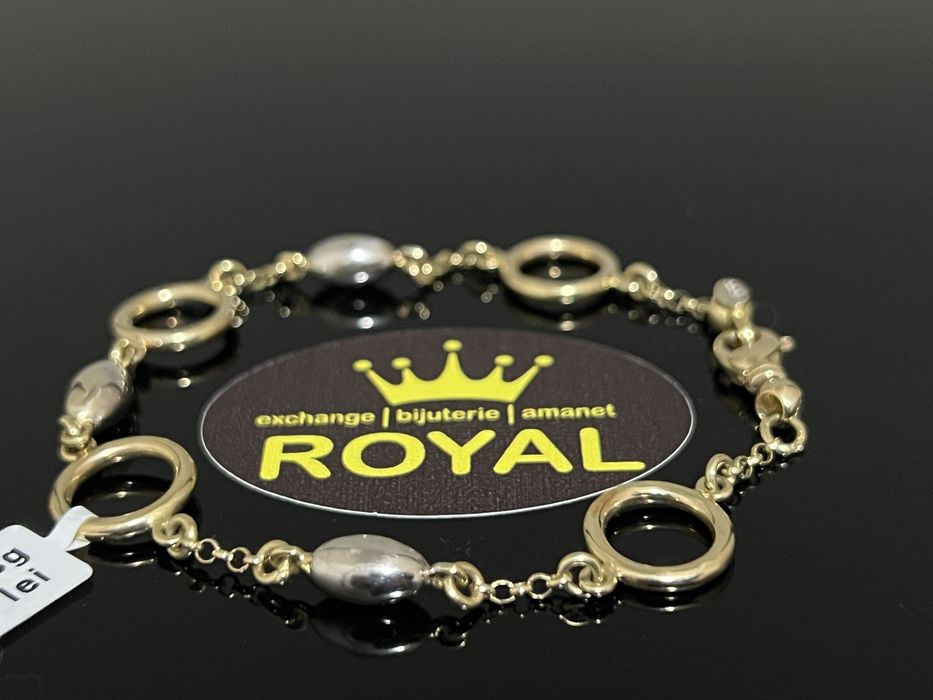 Bijuteria Royal CB : Bratara dama aur 14k 7,73gr