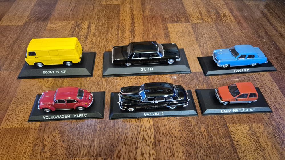 Colecție Mașini de Legendă DeAgostini (1-48) + Vitrină Originală + Bre