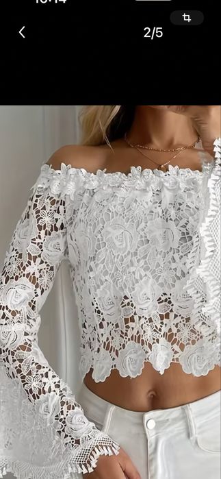 Bluza eleganta dantela