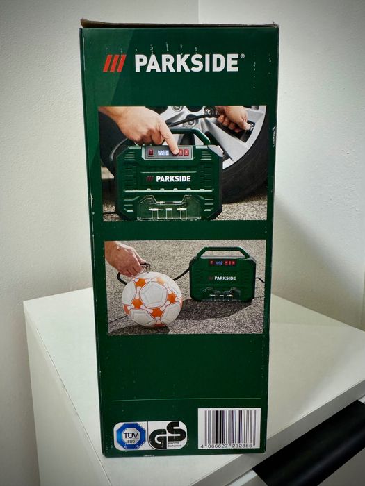 Преносим компресор с цифров дисплей PARKSIDE