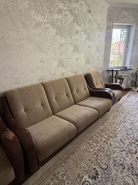 Диван и кресло раскладной