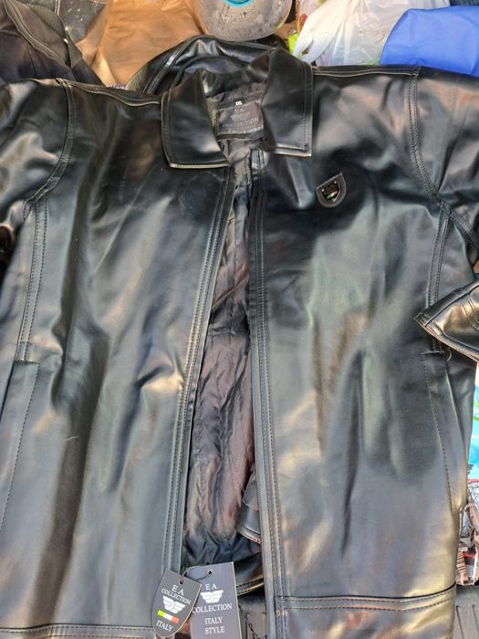 Италянско кожено яке  ново