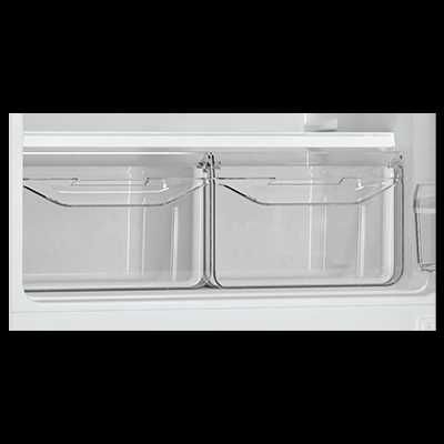 Холодильник с нижней морозильной камерой Indesit DS 4160 W