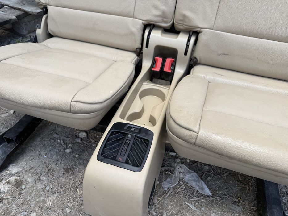 Трети ред седалки 6+1 Bmw x5 e70 Бежов Кожа ( бмв х5 е70 )
