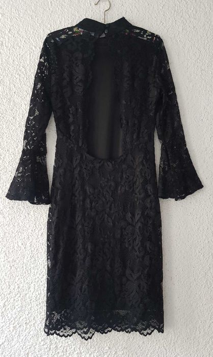 Дамска дантелена рокля размер С