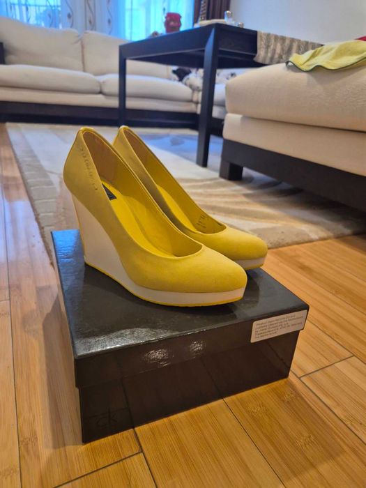 Обувки на платформа Calvin Kline