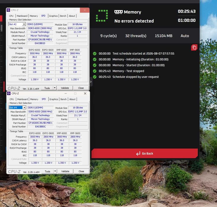 Рам памет Crucial Pro Overclocking 2x16GB 32GB 6000Mhz DDR5