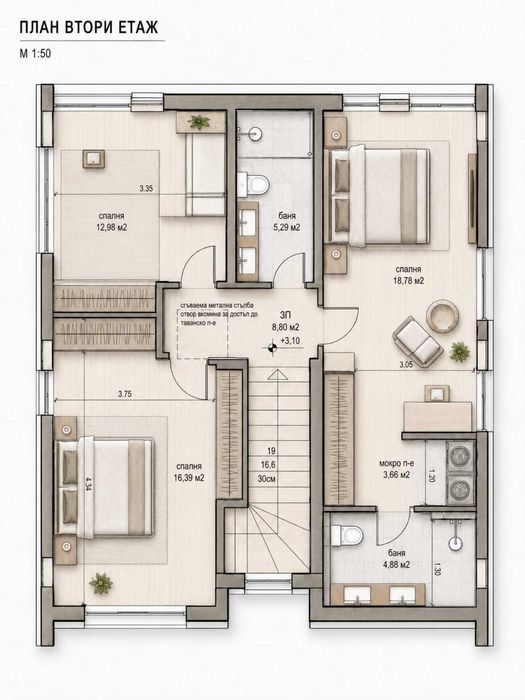 Къща в Марково 233 м² от инвеститор, 195 000 € с ДДС