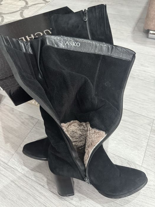 Натуральные сапоги