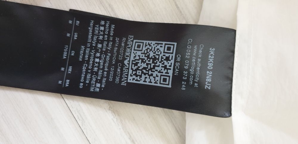 Emporio Armani Italy  / M Oversize НОВО! ОРИГИНАЛ! Дамска Тениска!