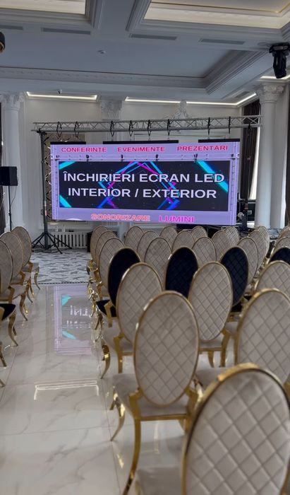 Ecran Led p3 ,Scena,Sonorizare,Schela de Lumini,Conferinta,Workshop,