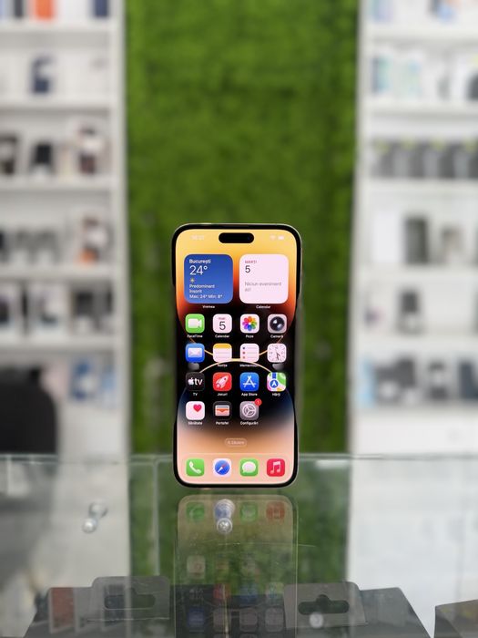 **ATSGSM.RO**iPhone 14 Pro MAX 128Gb/Baterie100%/Fact+Gar 12 luni
