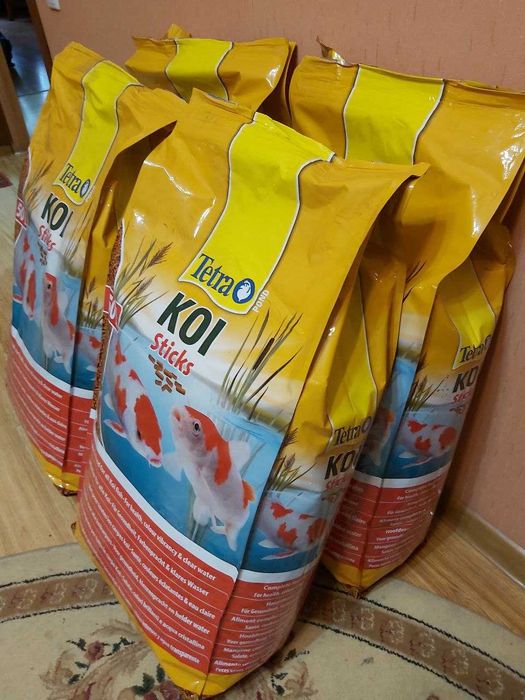 Tetra Pond KOI Sticks (50 L)Корм для японских карпов!