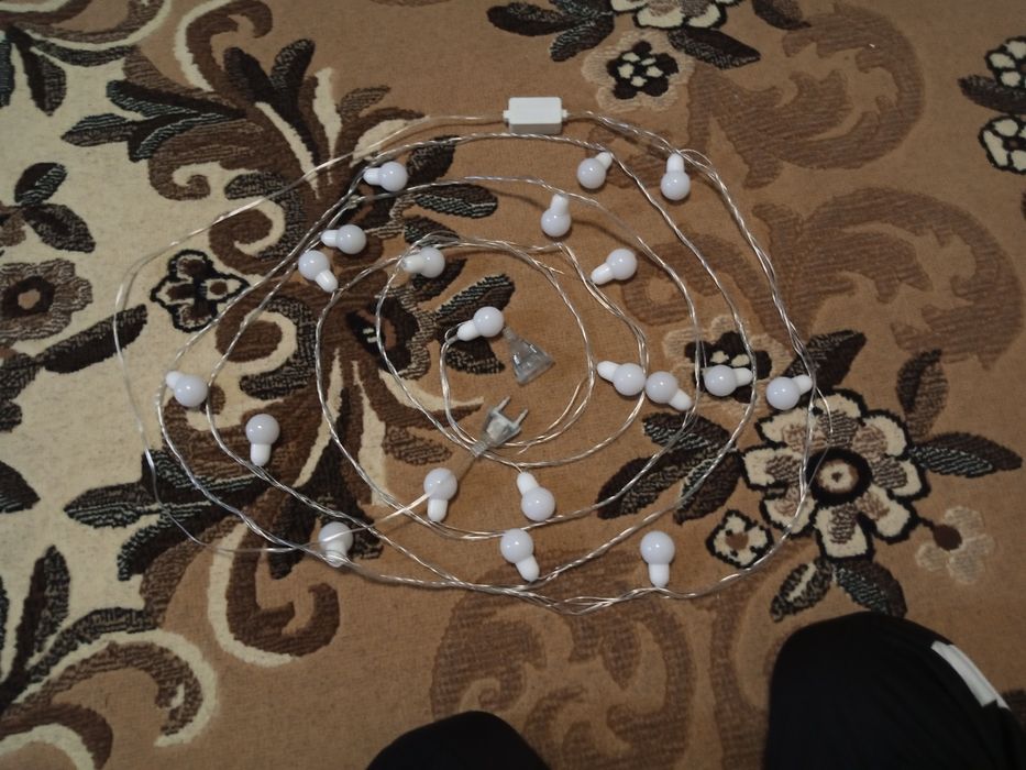 Гирлянда, лампочки 5 метров