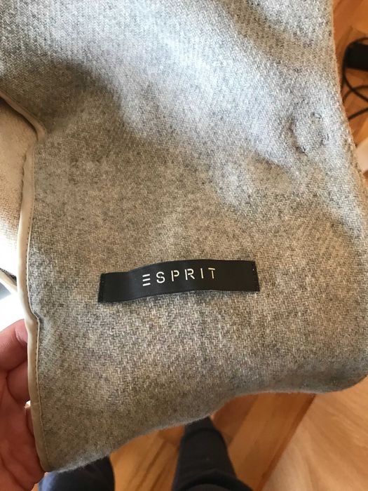 Сиво дамско палто Esprit
