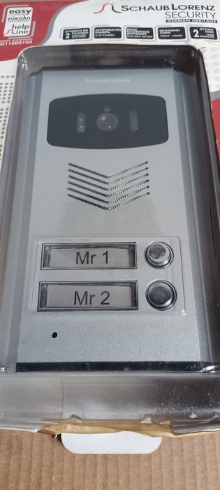 Video Interfon Nou Schaub Panou De Apel Sigilat  Pt.  2 Familii