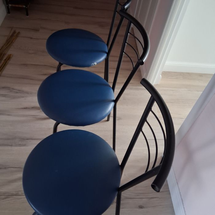 3 металлических стула