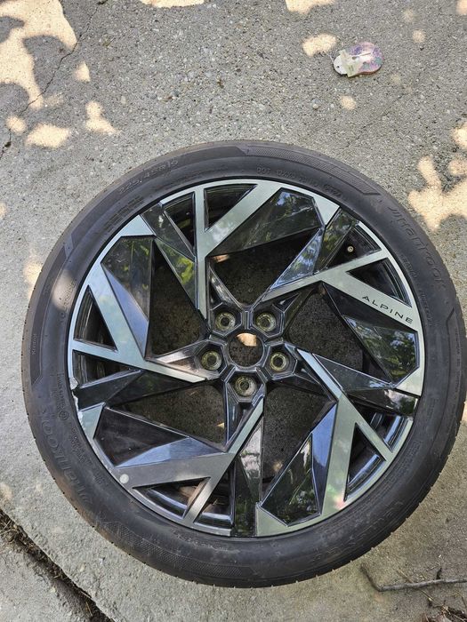 Jantă 19" Alpine 225\45\R19 cu cauciuc Hankook Ventus S1 evo3 dot 2024 Renault & Nissan