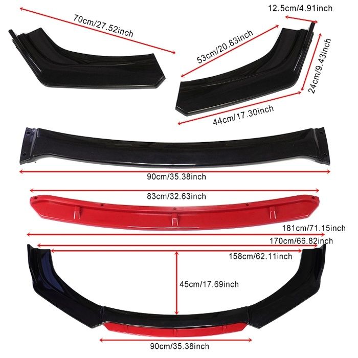 Лип спойлер за предна броня
