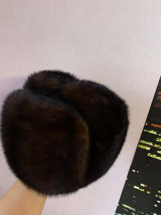 Шапка мужская норковая