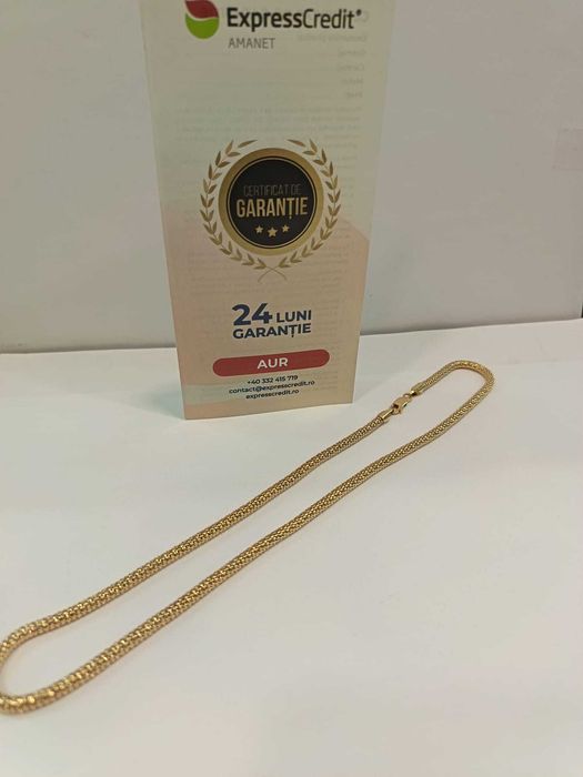 (AG41) Lant aur 14K b40544 Certificat de garantie Ridicare din agentie