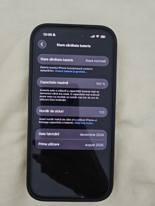 Iphone 16 pro 256 MB
