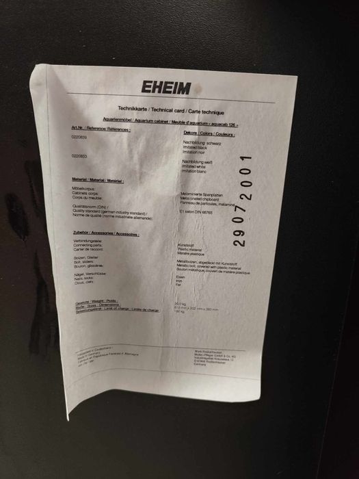 Set acvariu 112l + mobilier