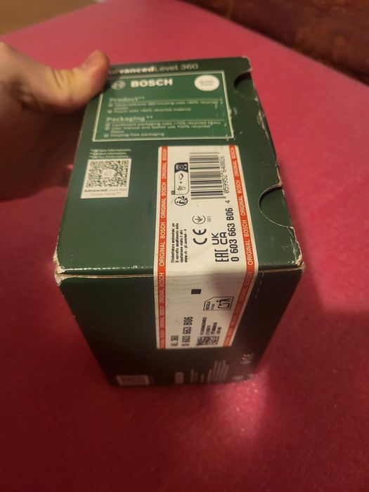 Nivelă Laser Bosch AdvancedLevel 360