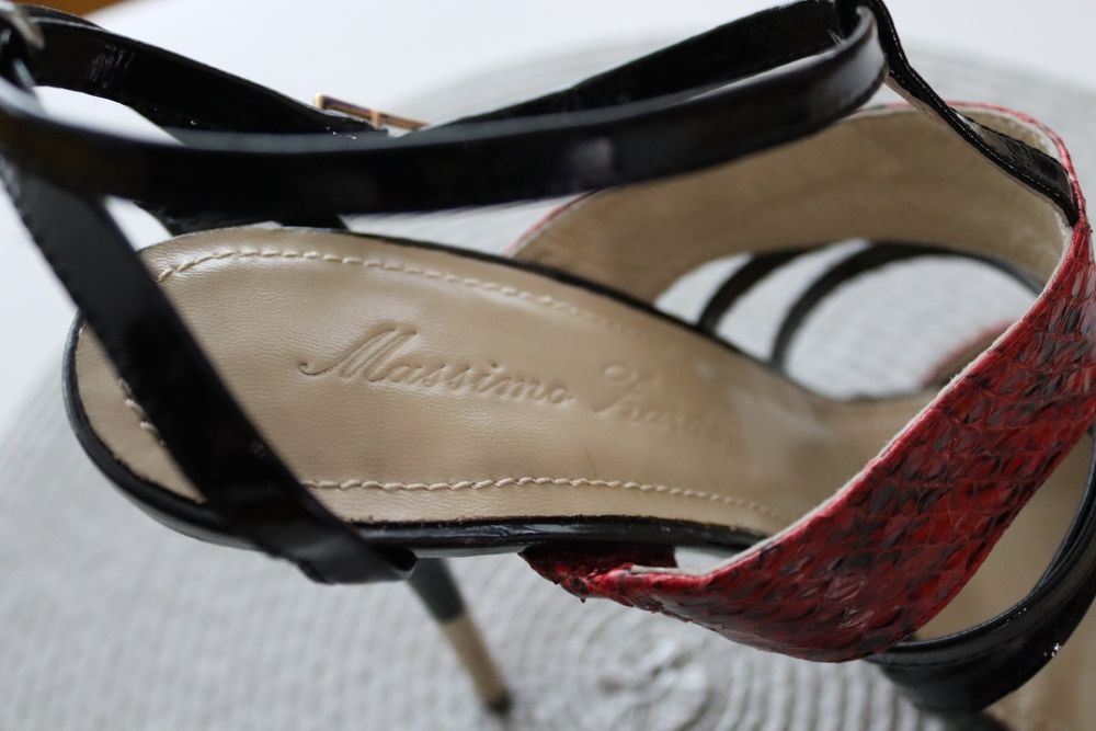 Сандали Massimo Zardi, на висок ток с платформа.