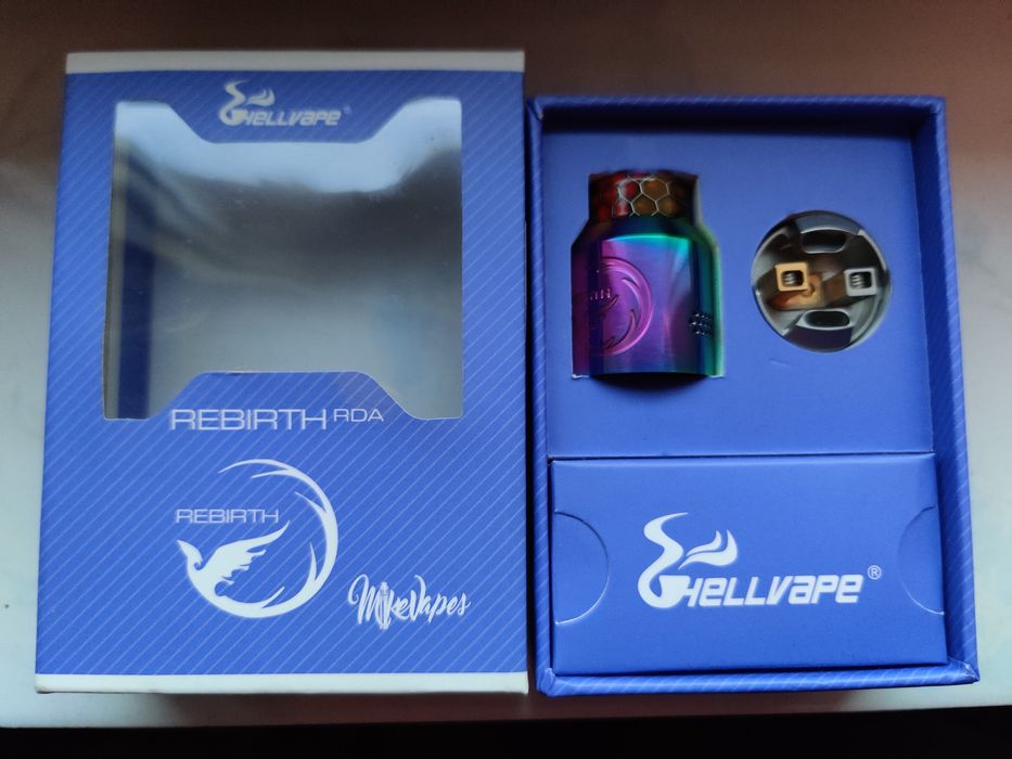 Atomizor Hellvape Rebirth RDA, Rainbow