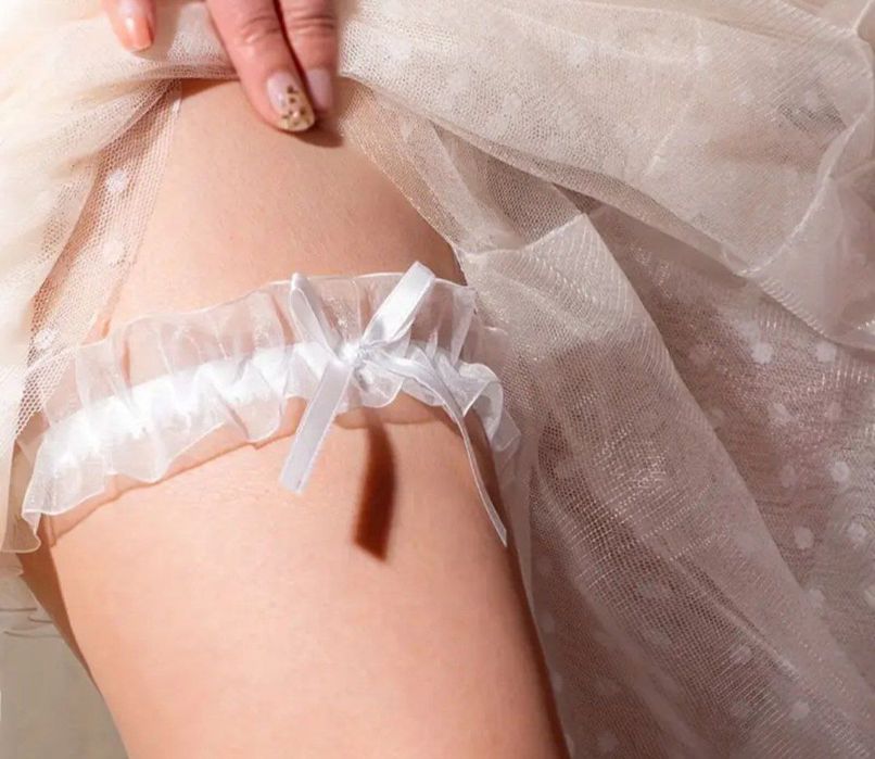 Чулки колготки подвязка