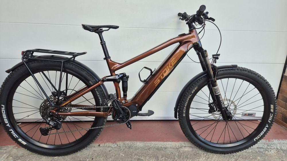 Bicicleta electrica Stoke full suspension