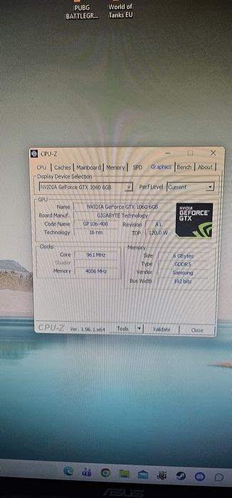 placa video gtx 1060 de 6 gb