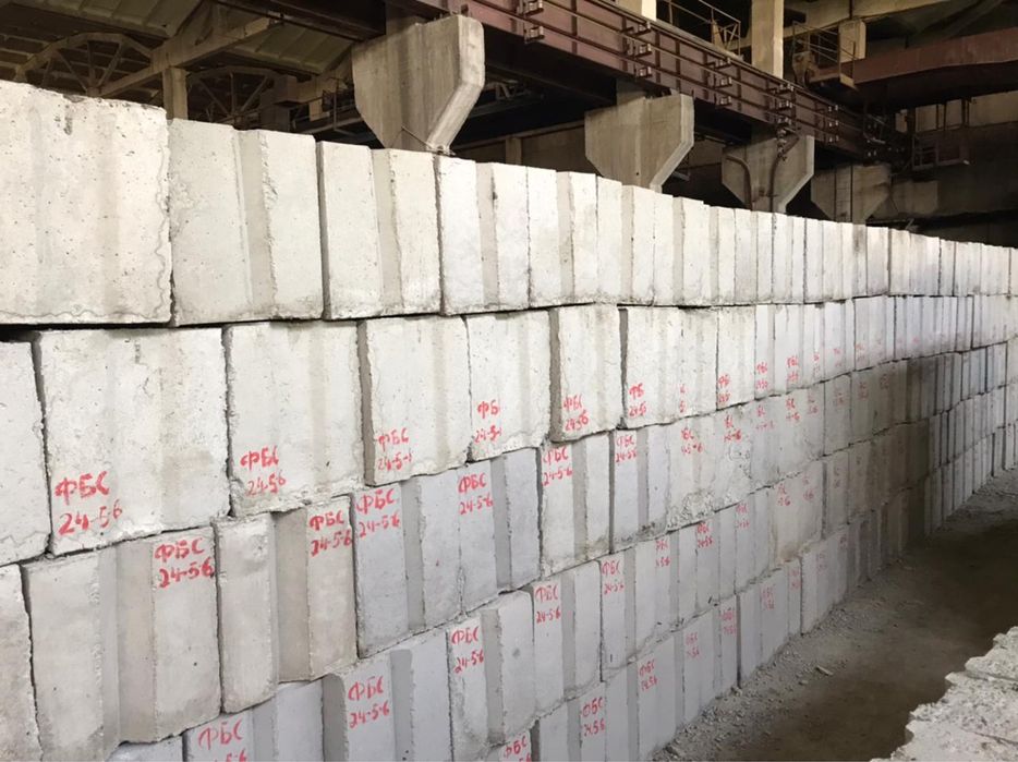 Фундаментные блоки ФБС