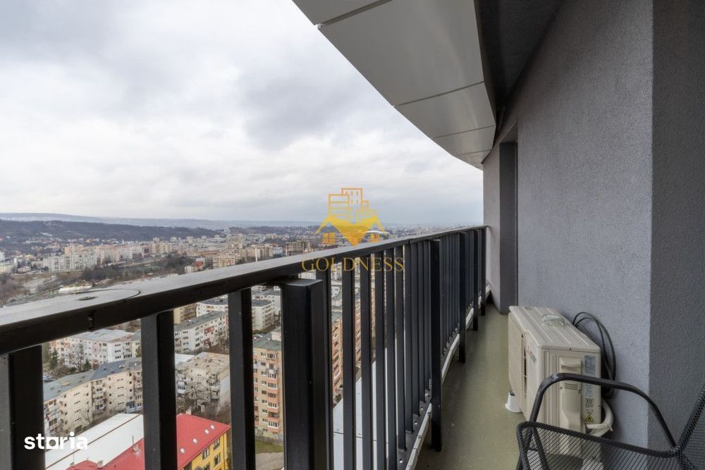 2 camere,parcare, bloc nou, terasa,Manastur, West City, Calea Floresti