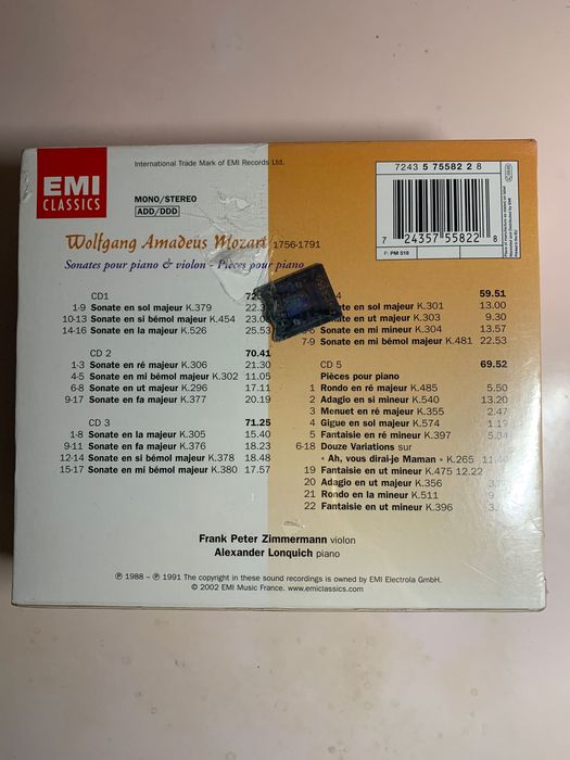 CD-uri muzică clasică