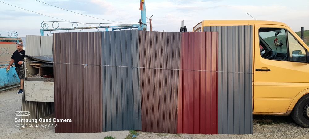 De vanzare tabla cutata 190x90x0.25 visinie și maro .200x90x0.4