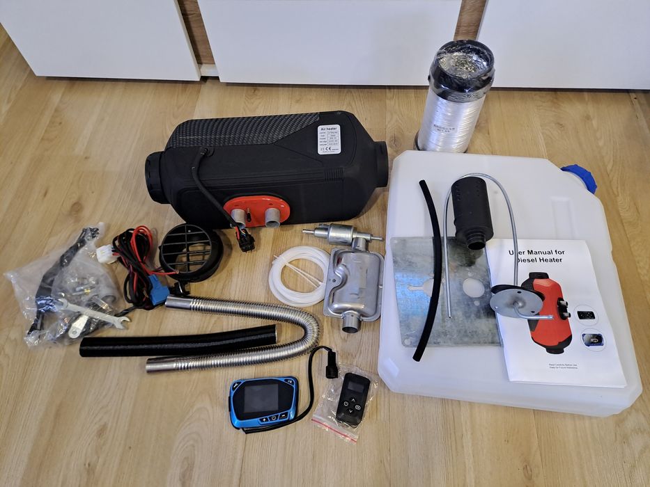 Суха дизелова печка 8kw