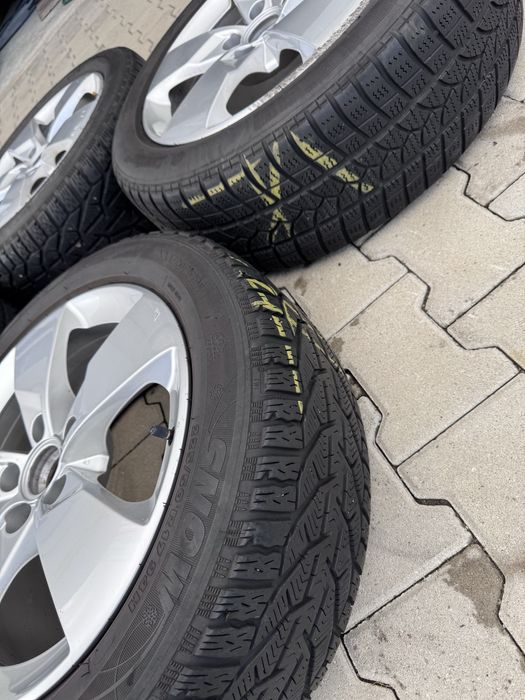 Jante Audi TT R17 cu anvelope de iarna 225/50/17