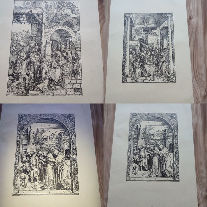 Литографии Албрехт Дюрер много броя и видове с воден знак