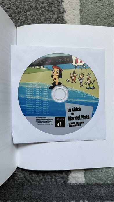 Книга “La chica de Mar del Plata”+CD, издателство Difusion